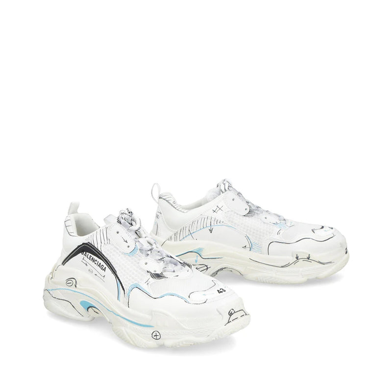 Sneakers - Balenciaga Triple S - White
