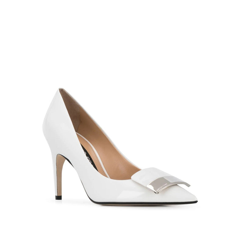 Escarpins - Sergio Rossi Leather - White