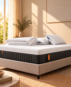 Ehmco - Set - Materasso Original + Cuscino/i Original Comfort + Piumone Primavera e Autunno Emma - Bianco