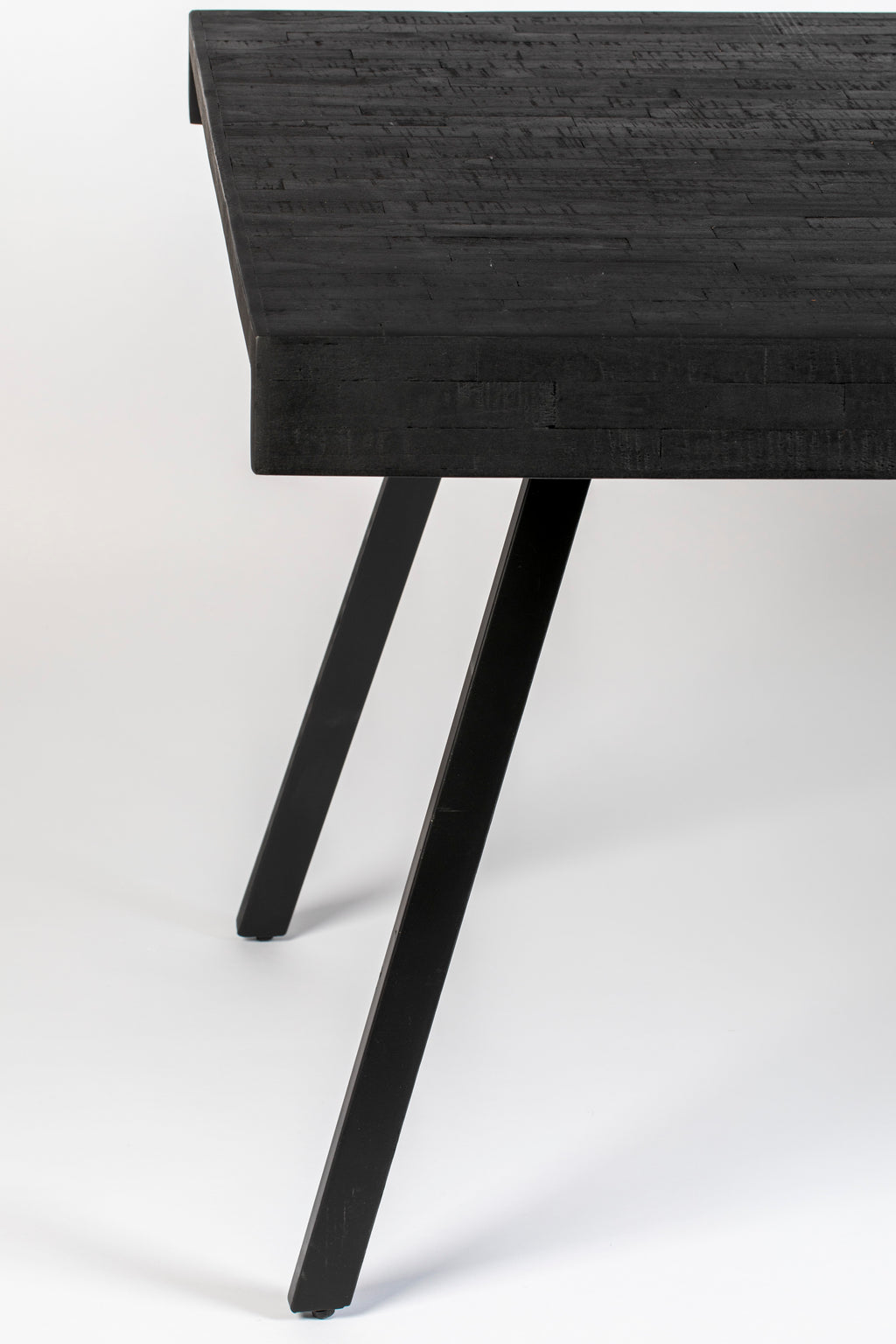 Suri - Table De Salle À Manger - Bois - Noir