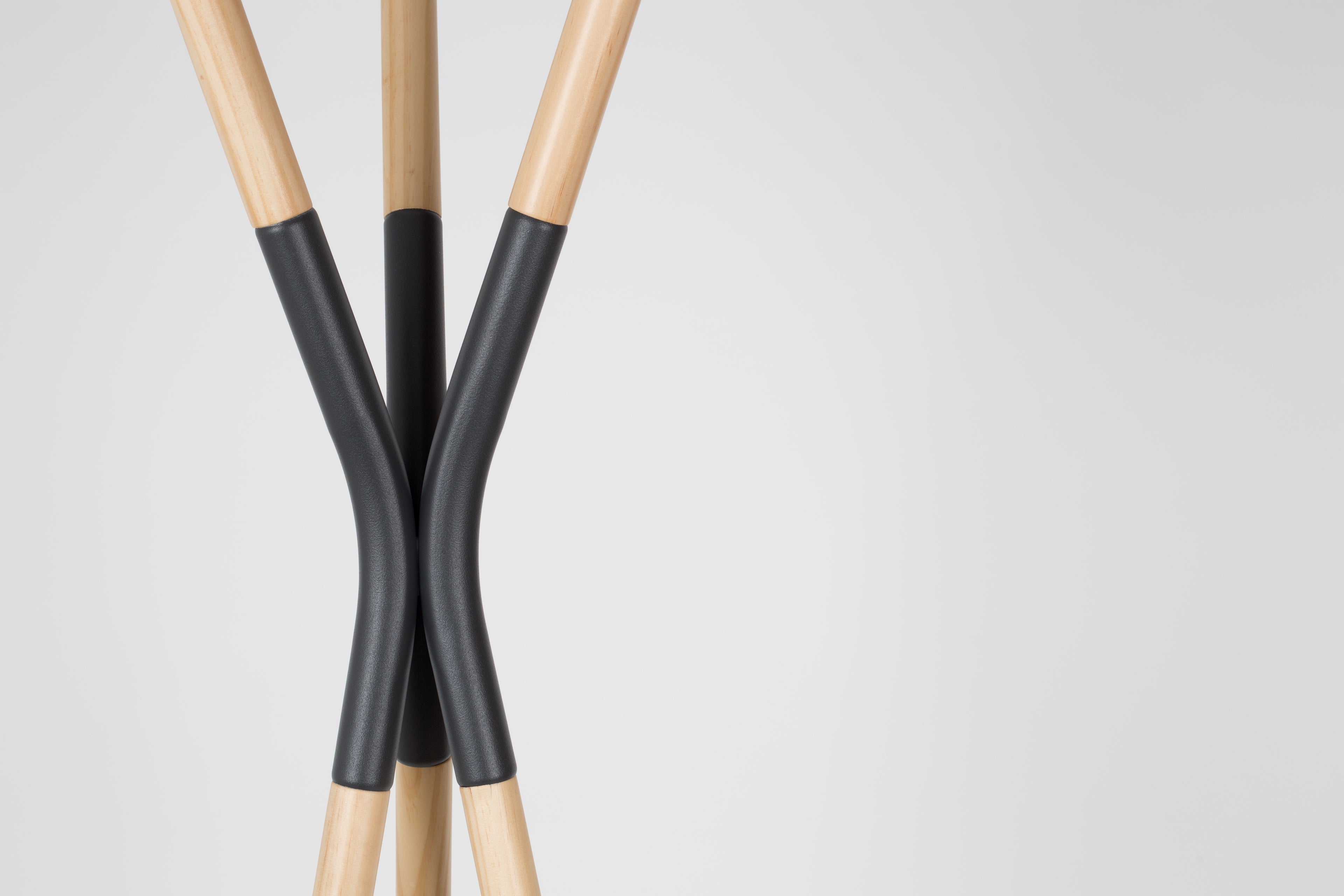 Pinnacle - Coat Rack - Solid Fir - Dark Gray