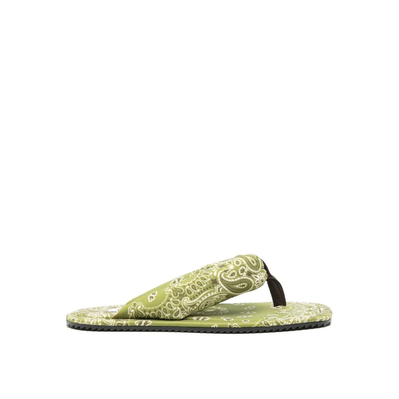 Mules - The Attico Indie Thong Flat  - Green