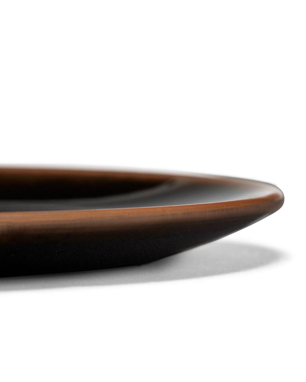 Out Of Lines - Lot De 2 Assiettes - L - Grès - Noir Brun
