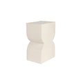 Cones - Side Table - Aluminum - Glossy Beige