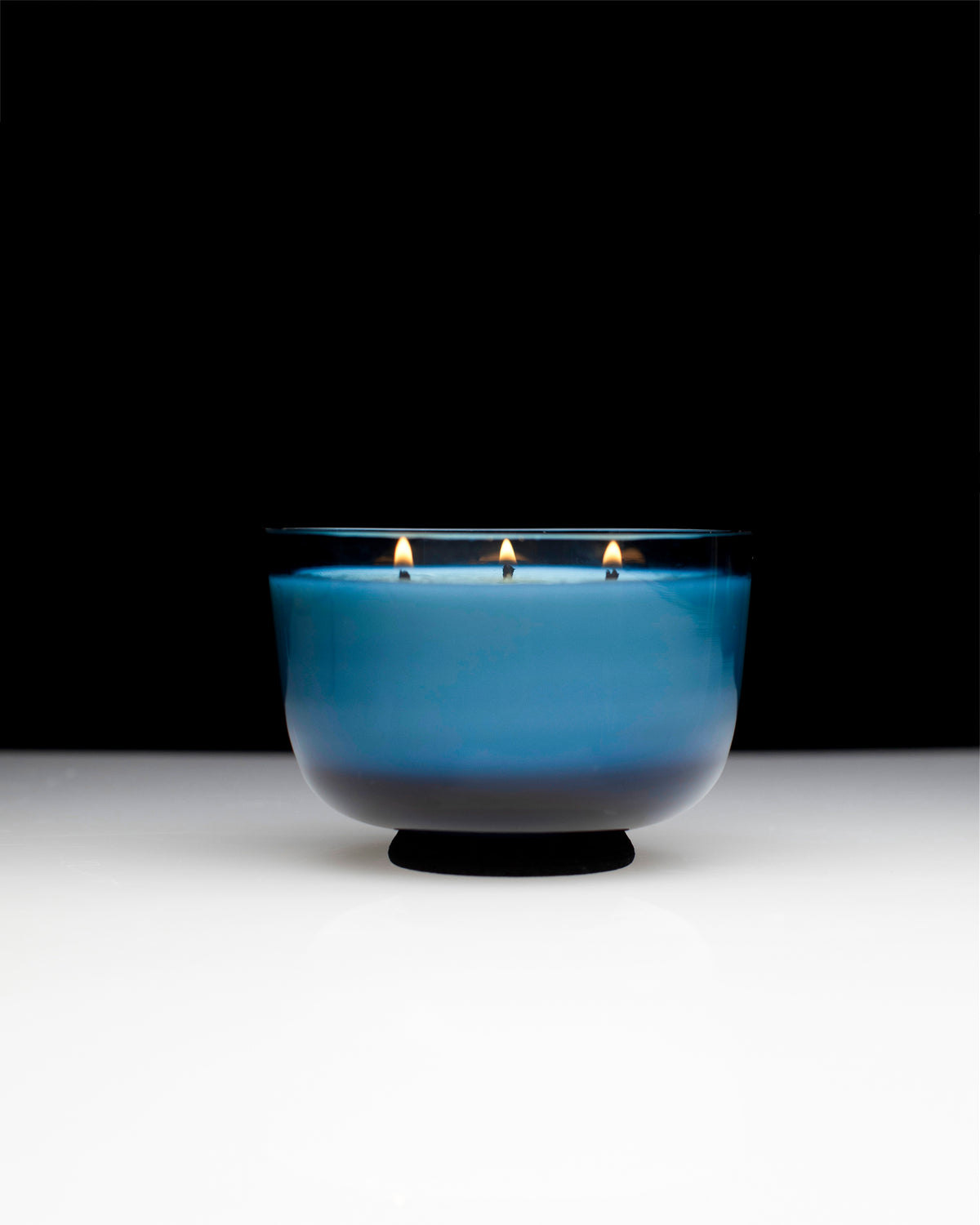 Candles Panarea - Bougie D'ambiance - S - Cire De Soja Et Paraffine - Bleu Foncé