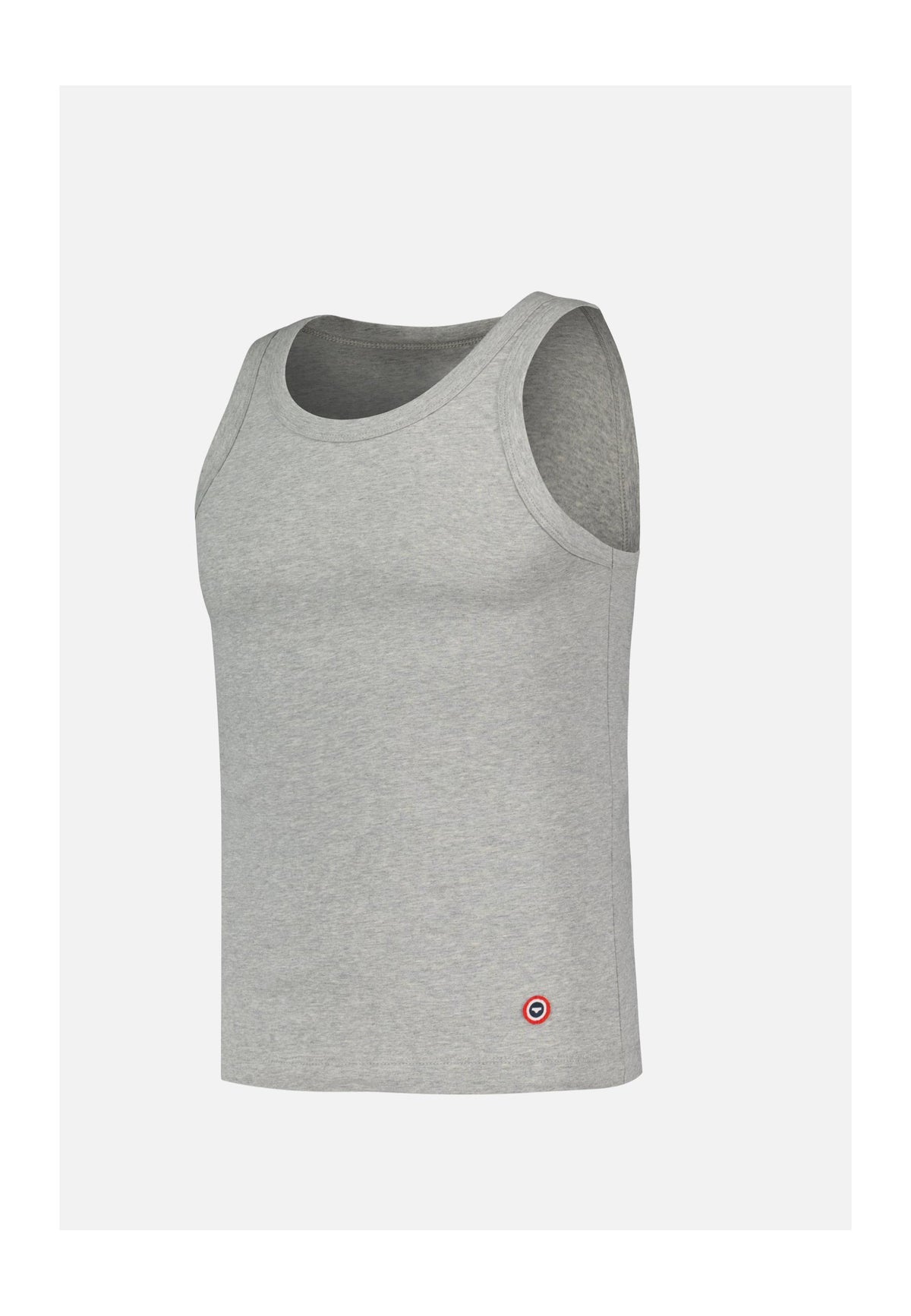Camiseta De Tirantes Fulminant De Algodón - Gris Jaspeado