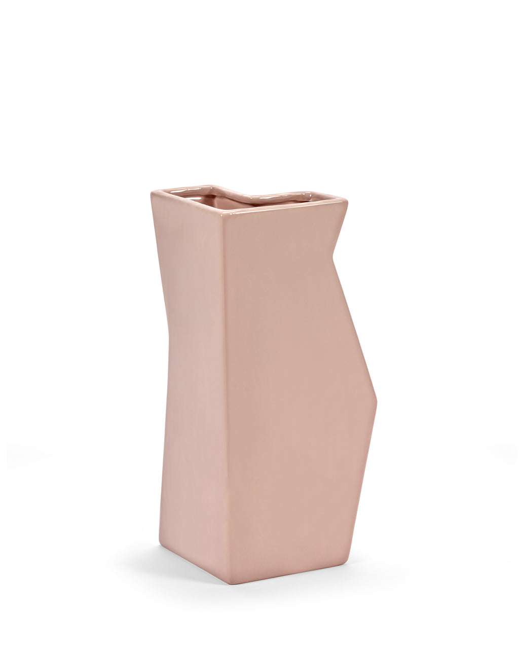 Sculptural Confluence Part 1 Bebop - Vase °4 - Grès - Rose