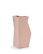 Sculptural Confluence Part 1 Bebop - Vase °4 - Grès - Rose
