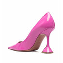 Escarpins - Amina Muaddi Ami Patent Leather - Fuchsia