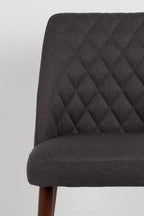 Conway - Dining Chair - Fabric - Dark Gray