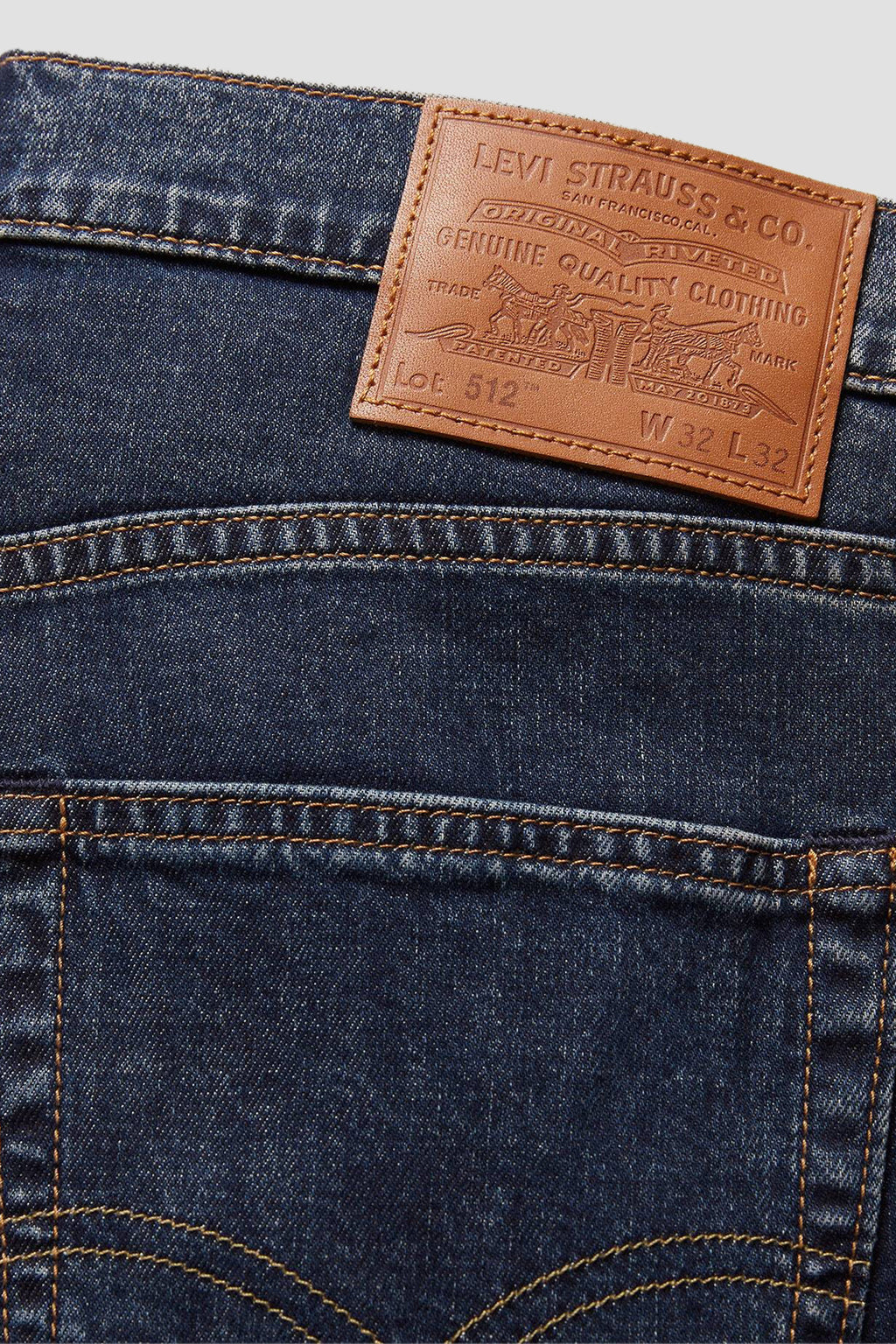 Levi'S 512 Jeans Blue Size W28L32 | Slim Jeans Outlet | Men | Blue