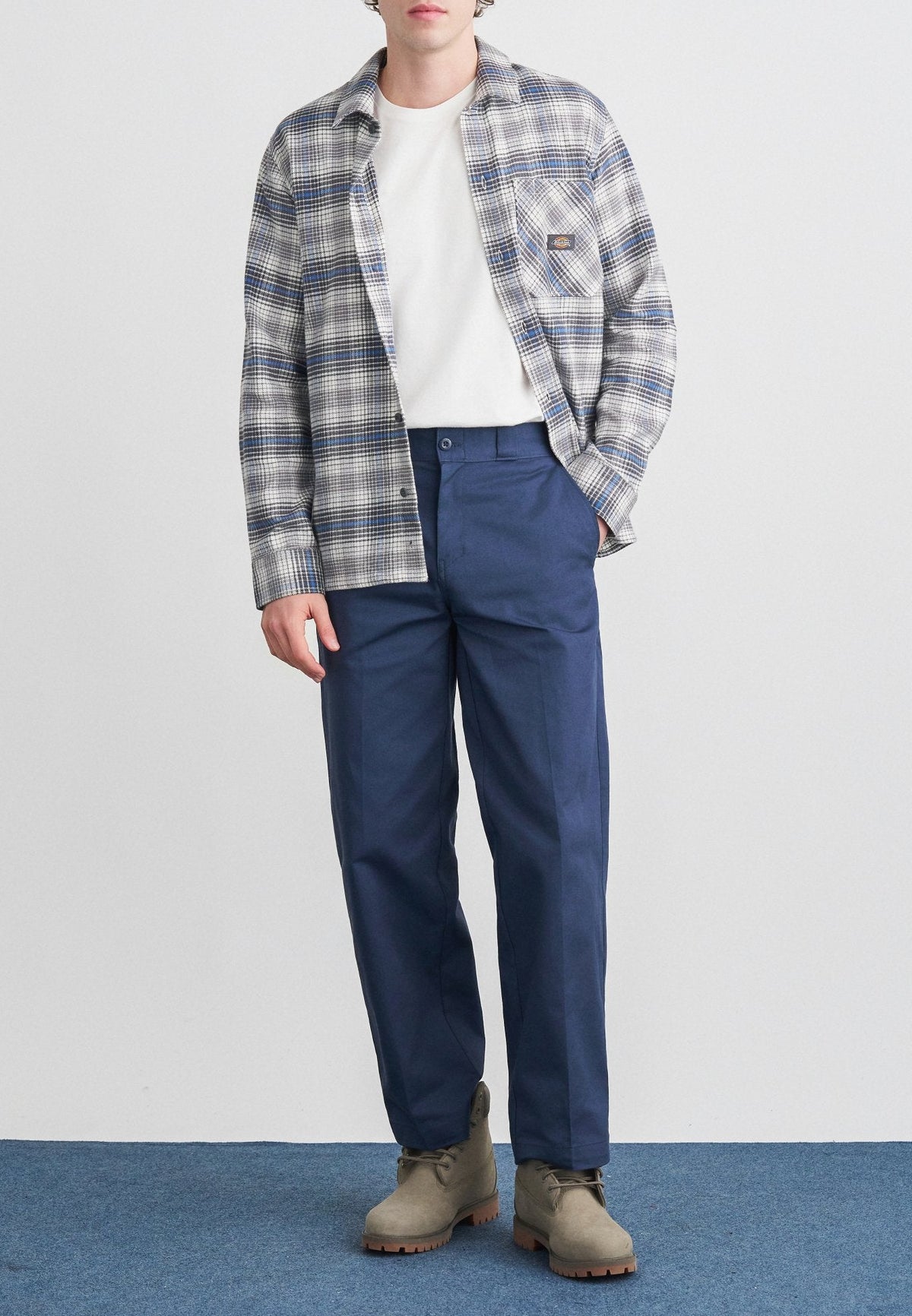 Pantalón de trabajo 247 de corte ajustado - Azul marino - Hombre