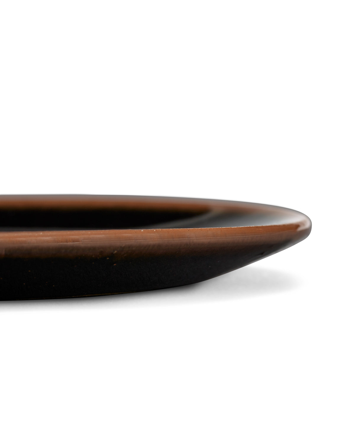 Out Of Lines - Lot De 2 Assiettes - S - Grès - Noir Brun