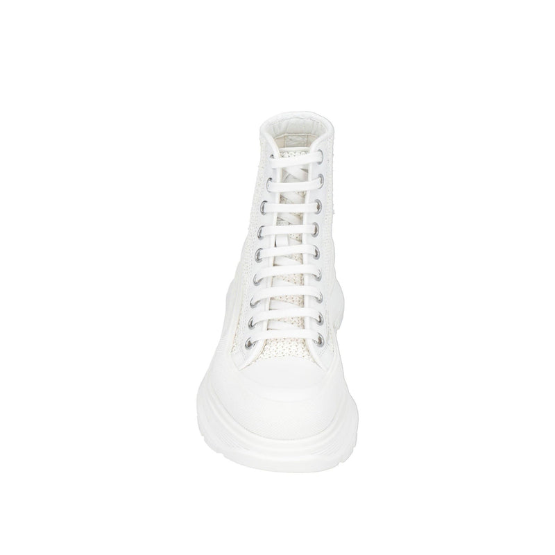Sneakers - Alexander Mcqueen Tread Slick High-Top - White