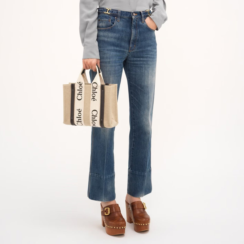 Chloe' Woody Small Tote Bag