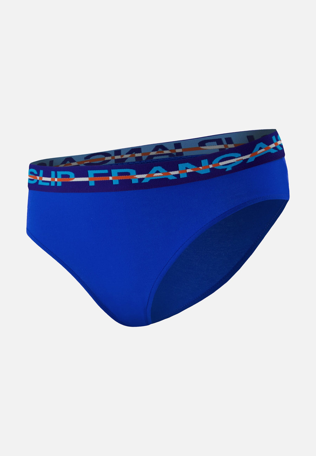 Slip a vita alta Rieuse in cotone - Blu nautico