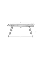 Suri - Table De Salle À Manger - Bois - Noir