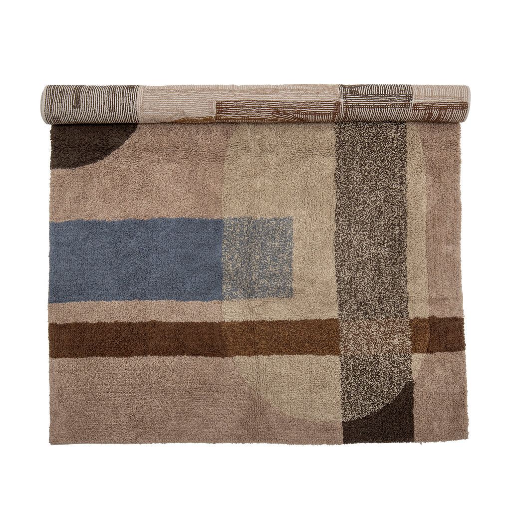 Zofia - Rug - Brown - Cotton