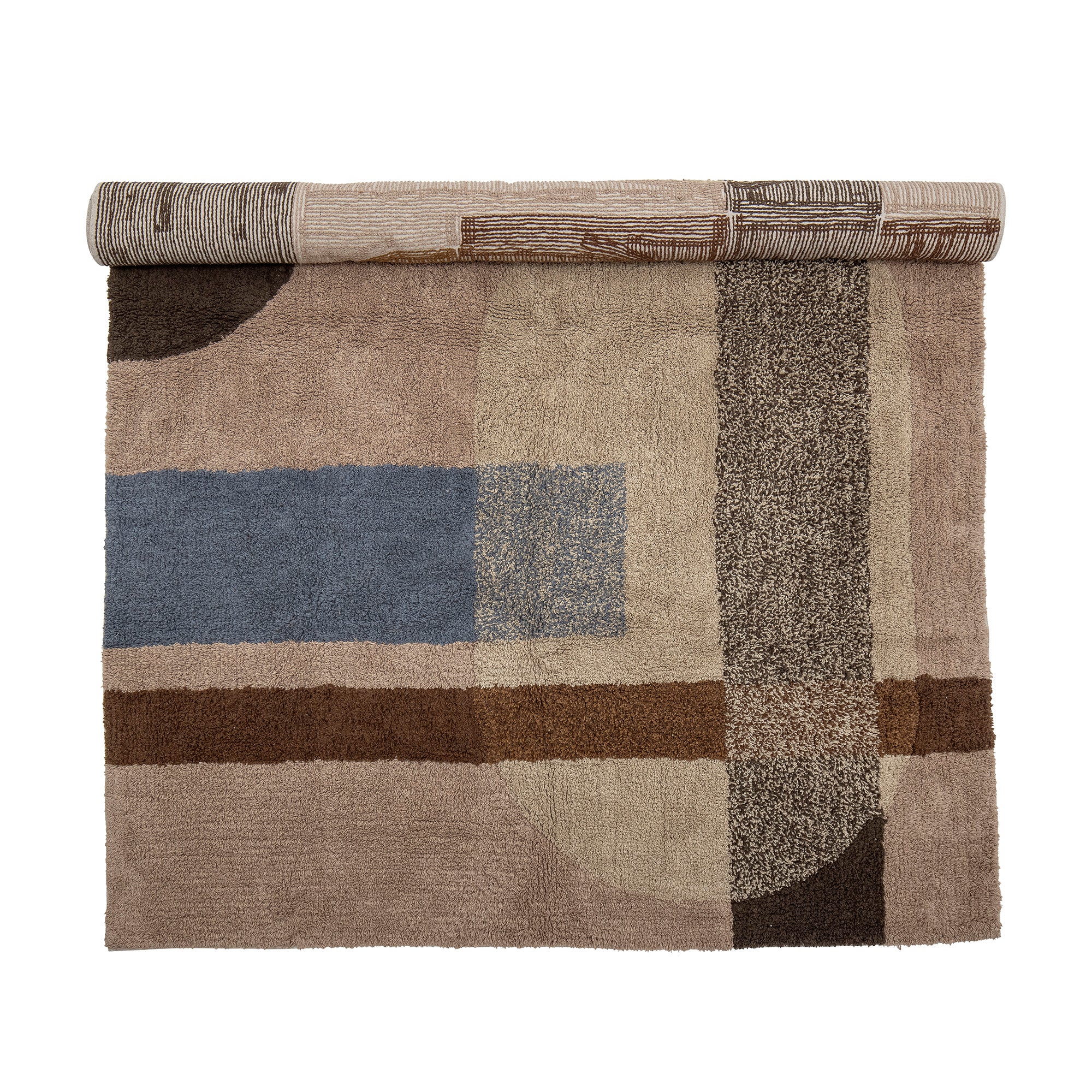 Zofia - Rug - Brown - Cotton