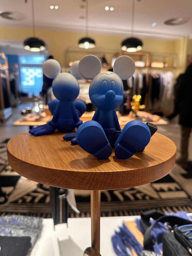 Sitting Mickey - Marcel Wanders - 12 Cm - Dégradé Bleu