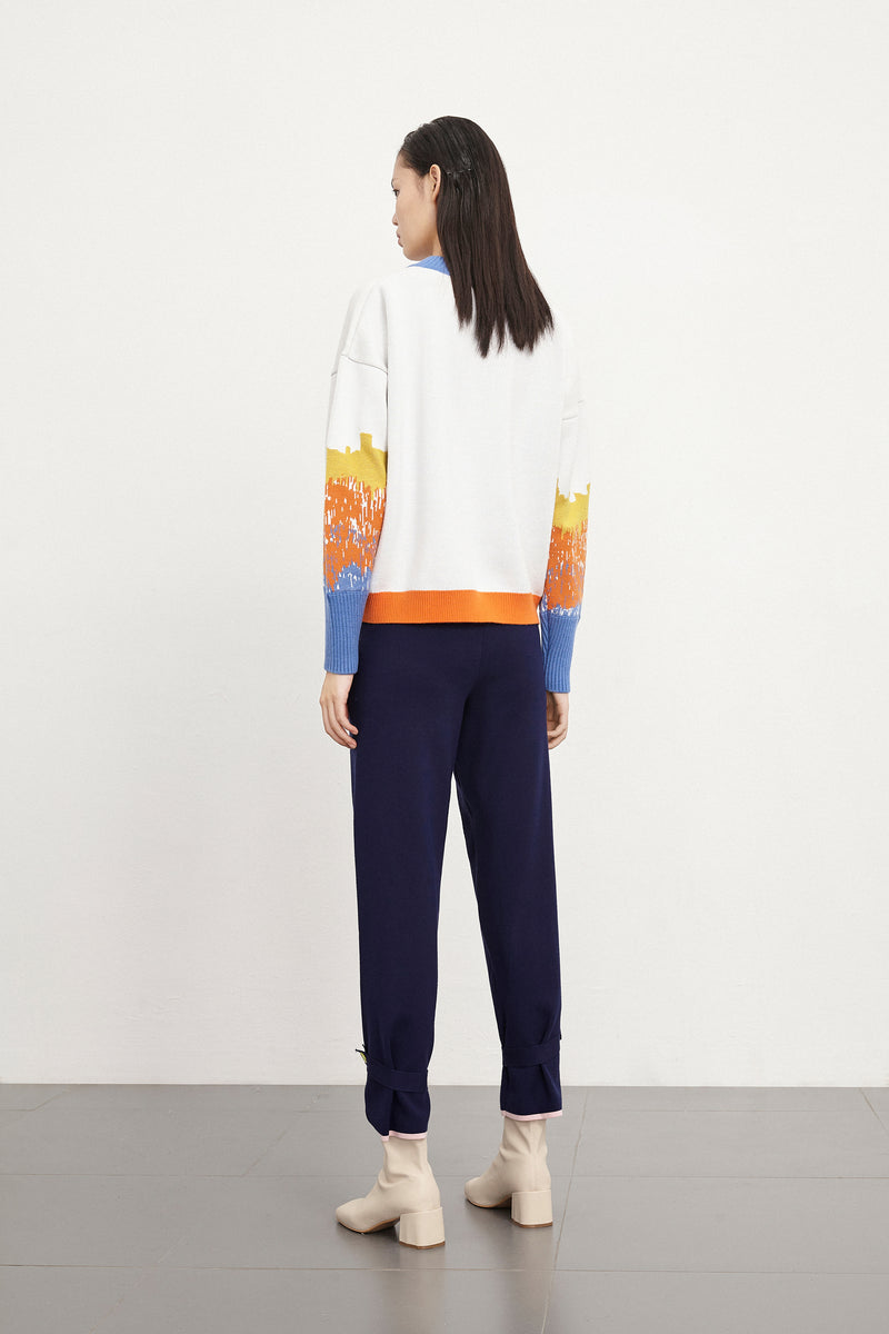 Lily - Pantalon - Bleu Marine