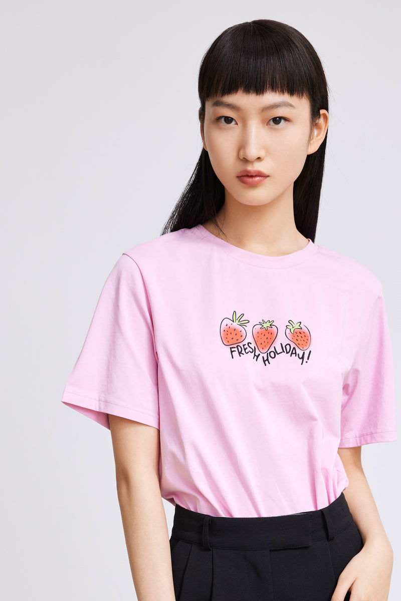 T-Shirt Lily - Rose