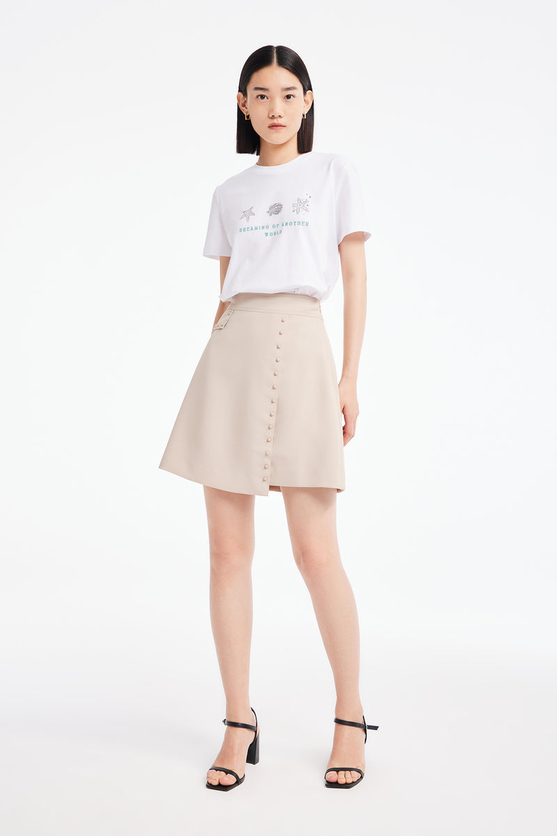 Lily - Jupe - Or Brun Clair