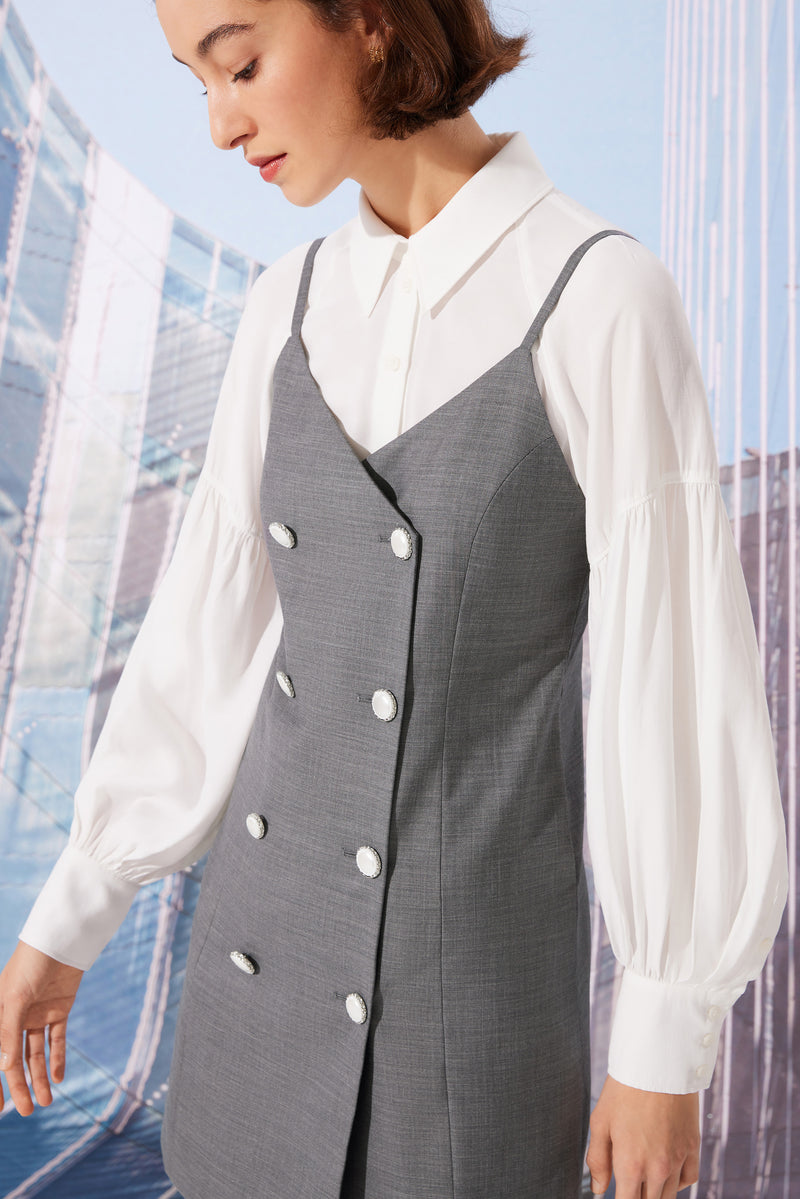 Lily - Robe - Gris Foncé