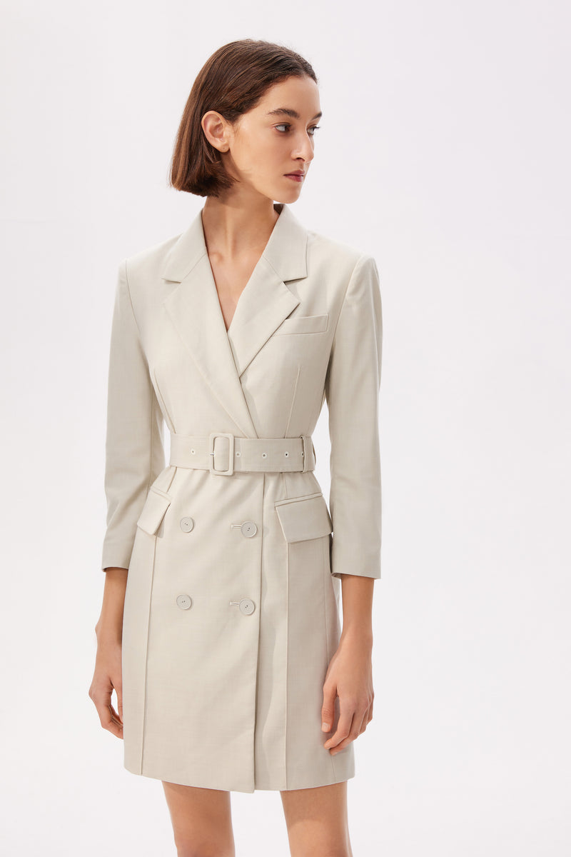 Lily - Robe - Gris Fumé