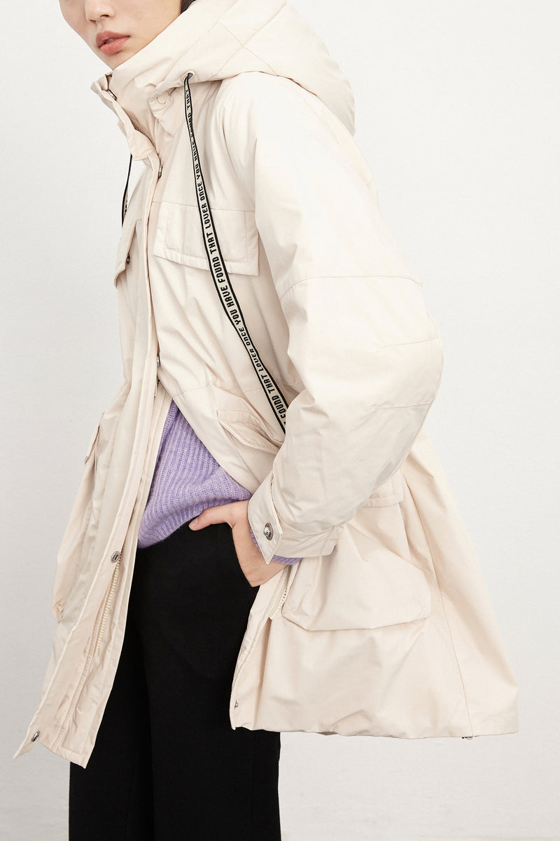 Lily - Doudoune - Blanche