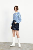 Lily - Jupe - Bleu Grec