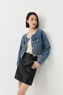 Lily - Veste - Bleu Denim