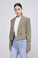 Lily - Blazer - Gris Foncé