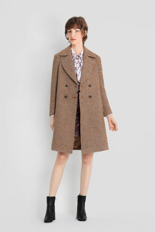 Lily - Manteau - Brun Cacao