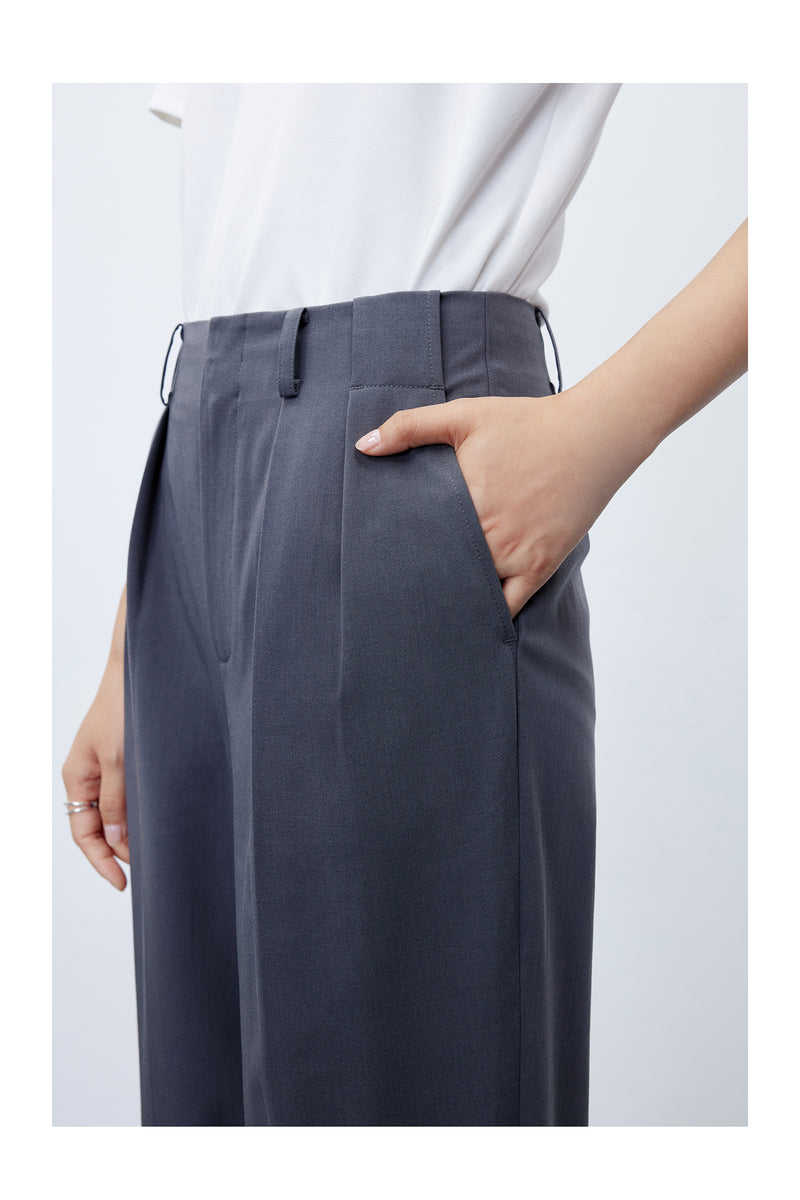 Lily - Pantalon - Gris