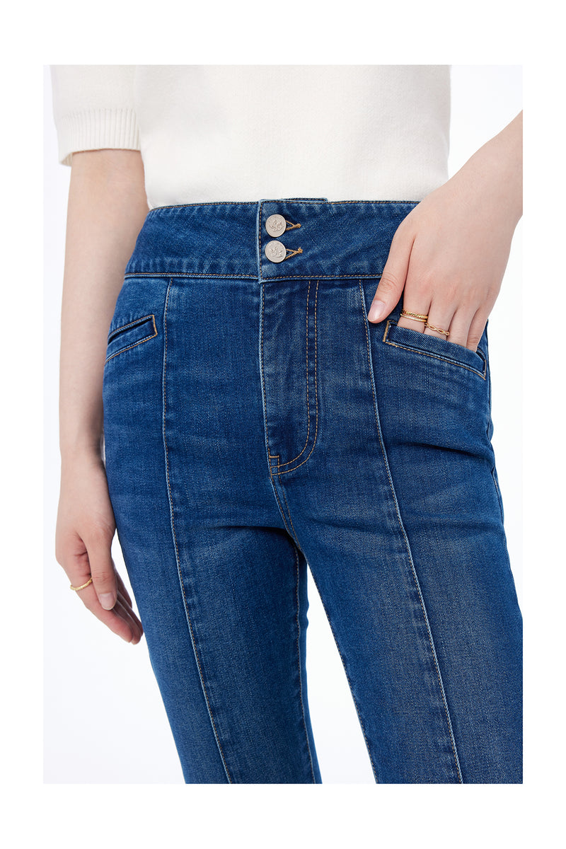 Lily - Pantalon - Bleu Foncé