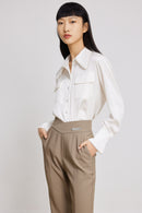 Lily - Chemise - Blanche