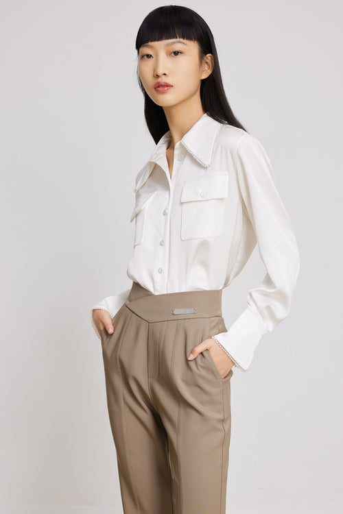 Lily - Chemise - Blanche