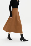 Lily - Jupe - Marron Cacao