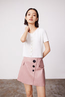 Lily - Jupe - Rose Foncé