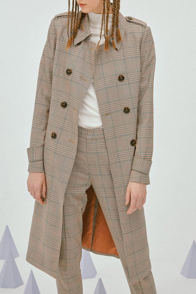 Lily - Manteau - Châtain