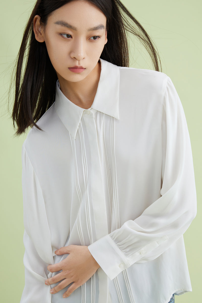 Lily - Chemise - Blanche