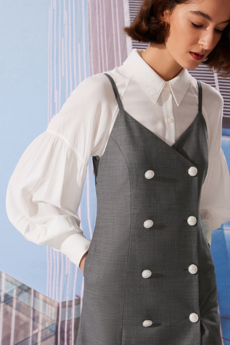 Lily - Robe - Gris Foncé