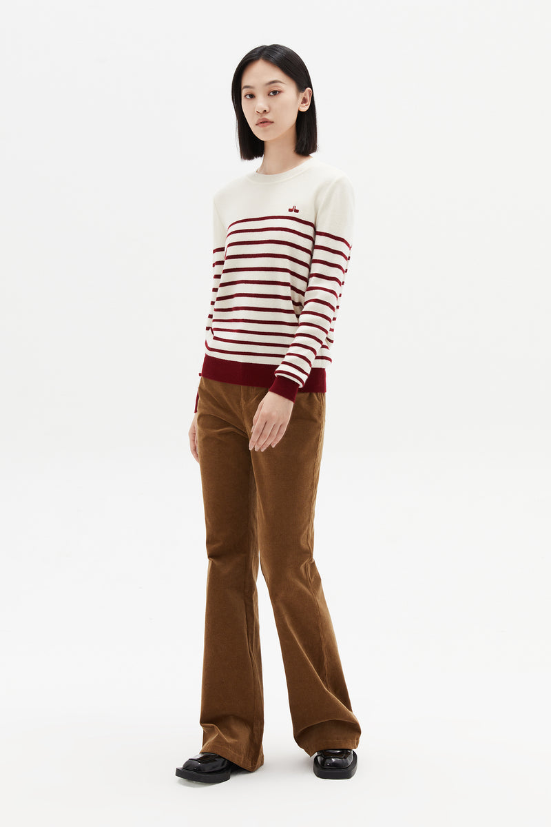 Lily - Pantalon - Marron Cacao