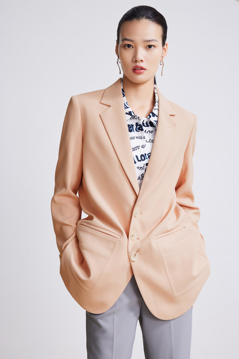 Lily - Blazer - Orange Soleil