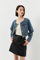 Lily - Veste - Bleu Denim