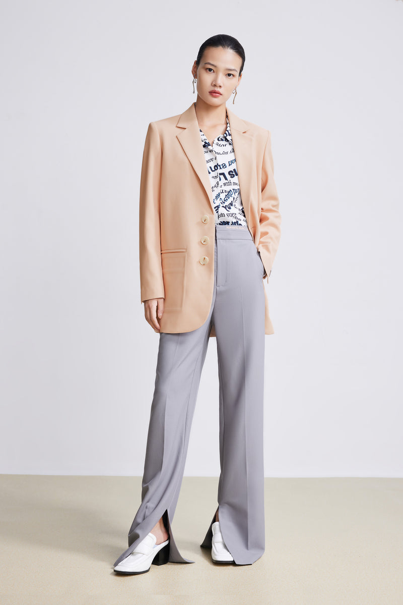 Lily - Blazer - Orange Soleil