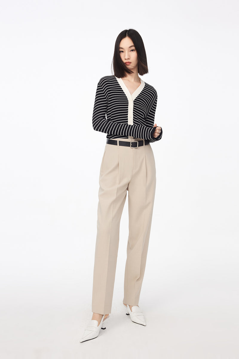 Lily - Pantalon - Beige