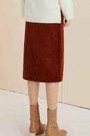 Lily - Jupe - Brun Rougeâtre