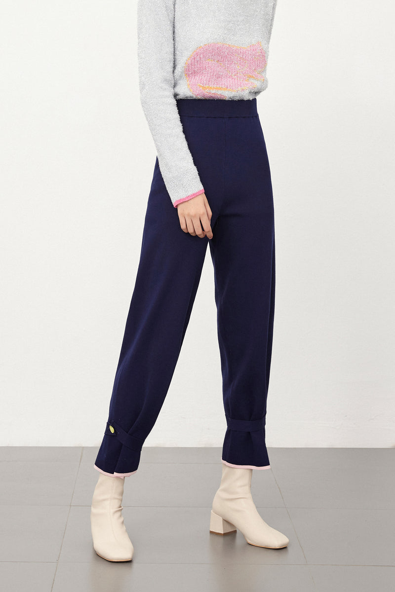 Lily - Pantalon - Bleu Marine